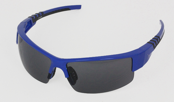 Blå golf solbrille